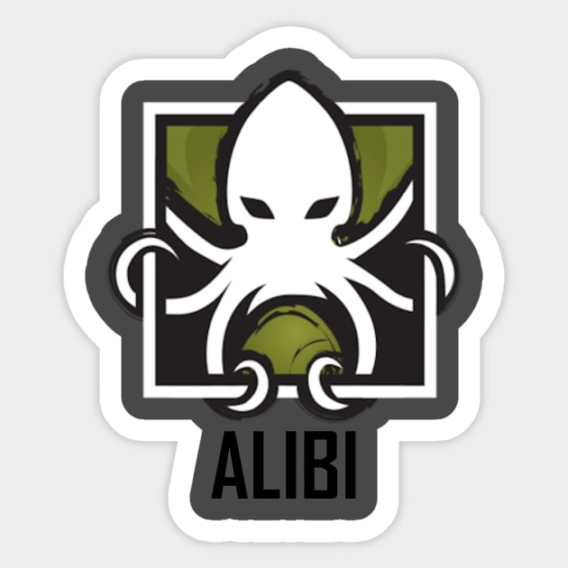 Rainbow Six Siege Alibi Sticker by SwanickShirts